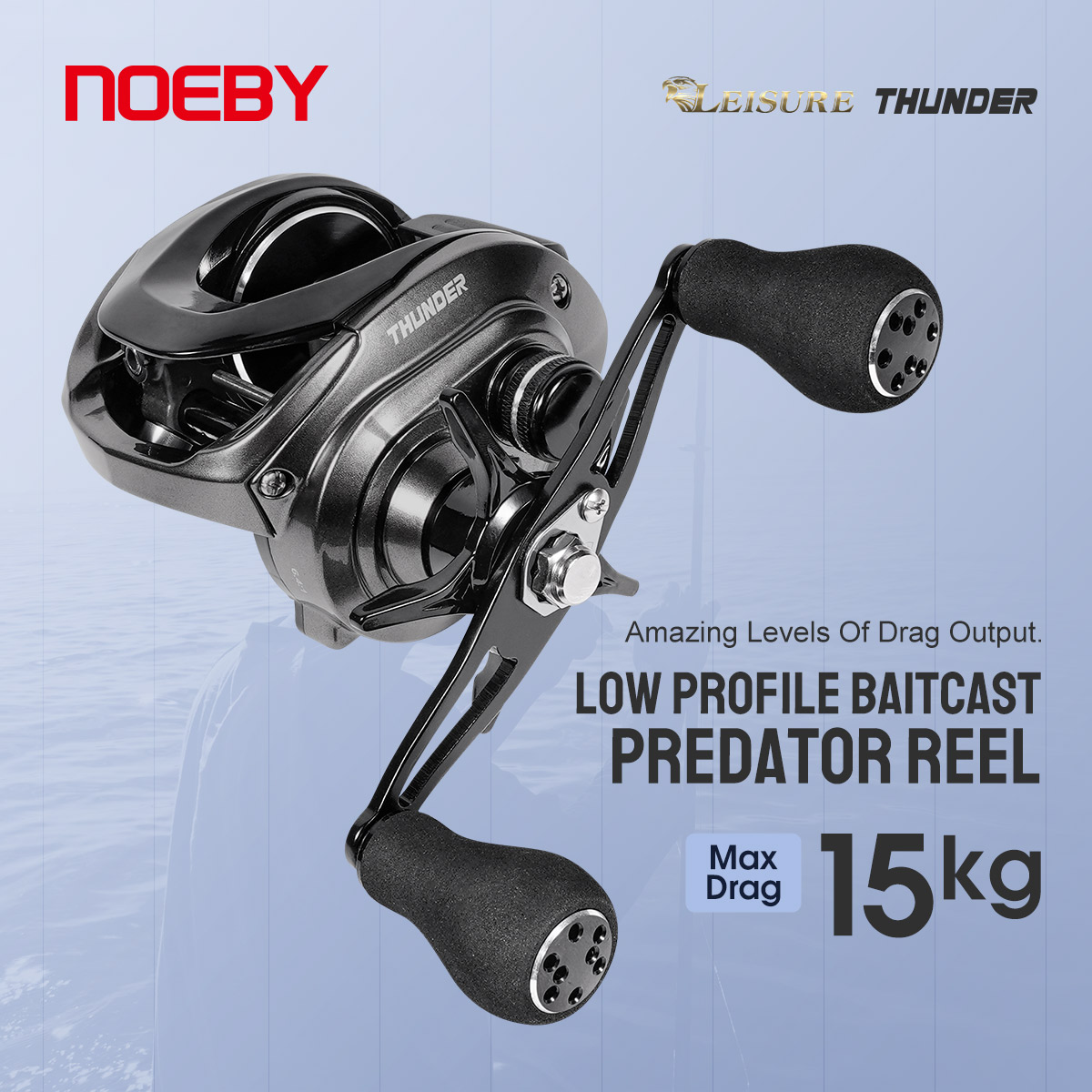 Abu Garcia Reel Max - Noeby Baitcasting Reel Magnetic Braking System