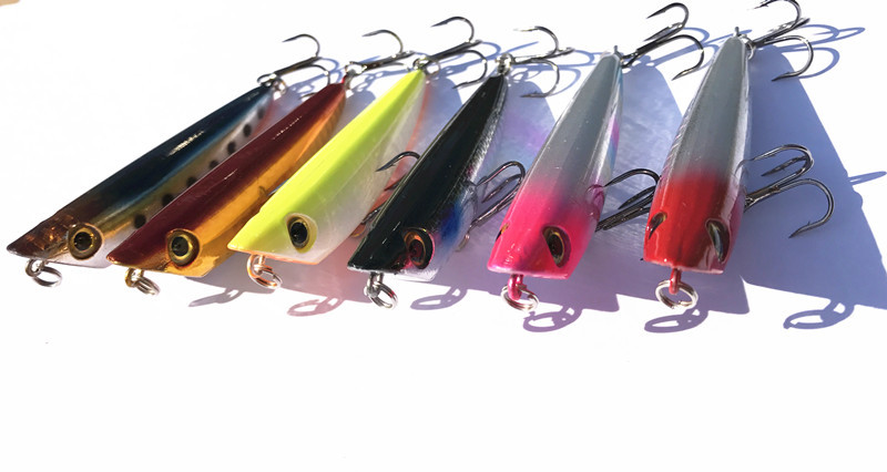 Fishing Zigzag Dog Lure Artfic - Fishing Hook Treble review and price