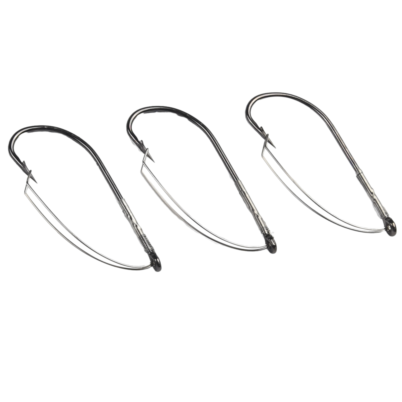 10pcs Weedless Barbed Bass Fis - Fishing Hook Weedless review and price