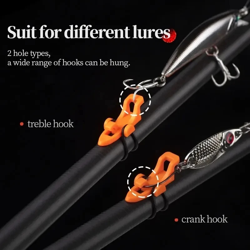 10-20sets Fishing Rod Pole Hoo - Fishing Hook Jig review and price